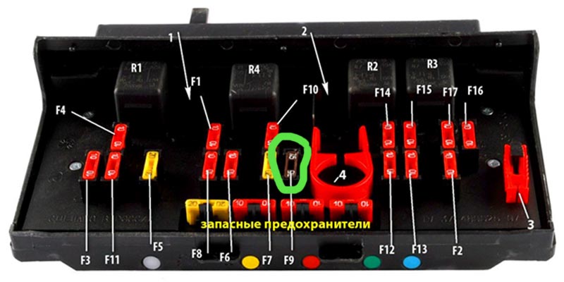 Предохранитель генератора 